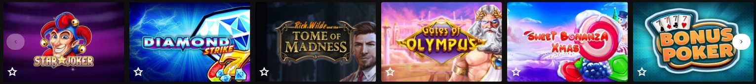 Game Categories and Popular Titles